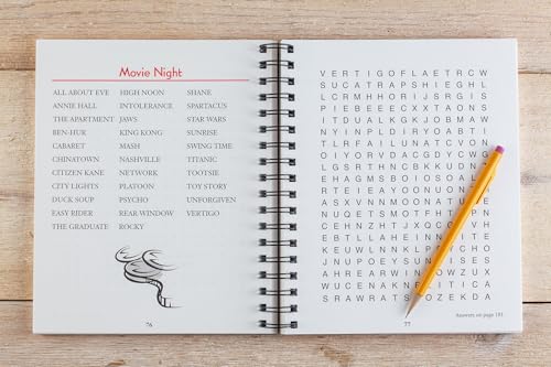 Brain Games - Word Searches - Large Print (Red)